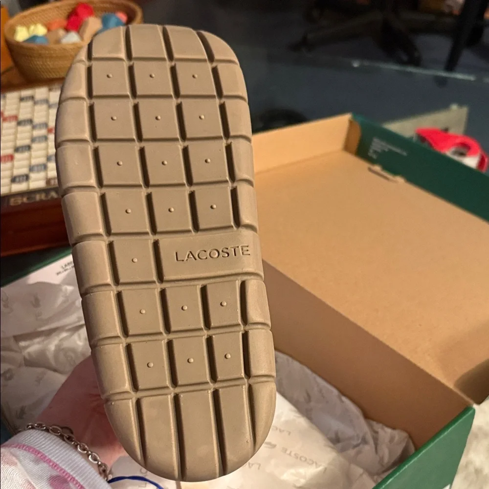 Lacoste Women's Beige Winter Boots - Picture 2 of 5